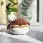 کاور ایرپاد طرح سگ Puppy سیلیکونی با آویز