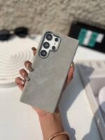 قاب مگ سیف جنس مخملی گوشی سامسونگ S25 ULTRA