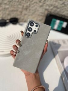 قاب مگ سیف جنس مخملی گوشی سامسونگ S25 ULTRA