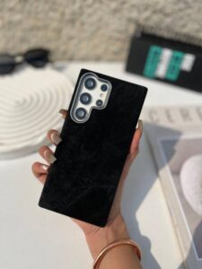 قاب مگ سیف جنس مخملی گوشی سامسونگ S25 ULTRA