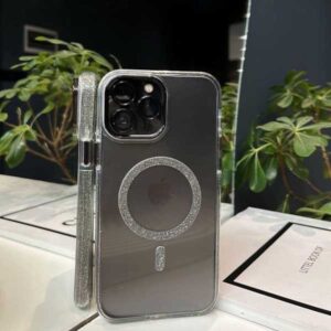 قاب گوشی شفاف مگ‌سیف شاین Qseries گوشی آیفون 13 و آیفون 14