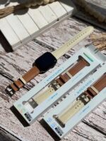 بند اپل واچ چرمی دو رنگ طرح کلاسیک