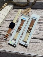 بند اپل واچ چرمی دو رنگ طرح کلاسیک