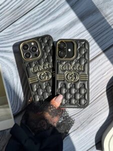 قاب گوشی طرح پافری گوچی GUCCI لوکس گوشی آیفون 15
