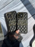 قاب گوشی طرح پافری گوچی GUCCI لوکس گوشی آیفون 12 و آیفون 12 پرو