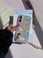 قاب طرح گربه رویایی گوشی آیفون 16 پرو