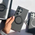قاب شیک طرح کنوس کیس گوشی سامسونگ S23 الترا