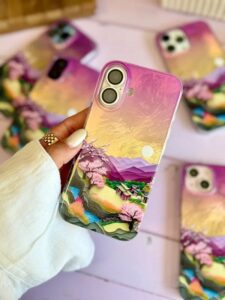 کاور طرح نقاشی فانتزی ژاپنی گوشی آیفون 16