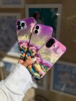 کاور طرح نقاشی فانتزی ژاپنی گوشی آیفون 15 پرو