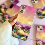 کاور طرح نقاشی فانتزی ژاپنی گوشی آیفون 11