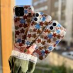 کاور طرح گل های آبرنگی گوشی آیفون 13 و آیفون 14