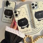 قاب طرح گربه مشکی Nice Cat گوشی آیفون 16 پرو