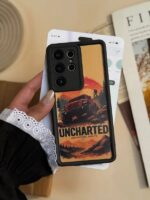 قاب طرح Uncharted جیپ آفرود گوشی سامسونگ S24 FE