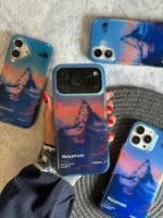 قاب طرح Mountain Sunset هولوگرامی گوشی آیفون 16
