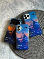 قاب طرح Mountain Sunset هولوگرامی گوشی آیفون 15 پرومکس