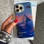 قاب طرح Mountain Sunset هولوگرامی گوشی آیفون 12 و آیفون 12 پرو