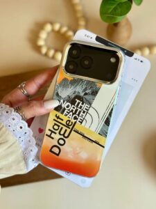 قاب طرح North Face Half Doel گوشی آیفون 15 پرو