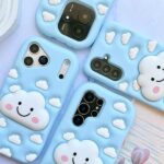 قاب سیلیکونی طرح ابر فانتزی گوشی شیائومی ردمی 14C و شیائومی پوکو C75