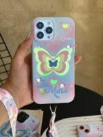 قاب Be Mine پروانه ای با بند آیفون
