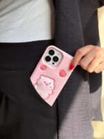 قاب Piggy سیلیکونی برجسته آیفون