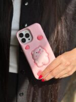 قاب Piggy سیلیکونی برجسته آیفون