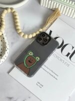 قاب گوشی شفاف طرح تدی (سفارشی)