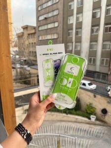 گلس گوشی آیفون و سامسونگ کیت دار نصب آسان