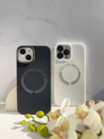 قاب گوشی آیفون سیلیکونی مگ سیف دار