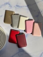 جاکارتی مگ سیف اپل Leather wallet magsafe (کدa0069)