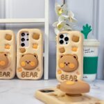 قاب Bear سیلیکونی استند شو آیفون ، سامسونگ ، شیائومی (کدC1519)