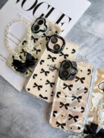 قاب Cute Bow Tie با آویز (کدC2074)
