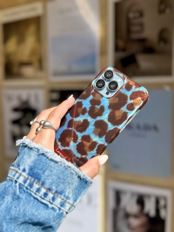 قاب Aqua Leopard آیفون (کدC2088)