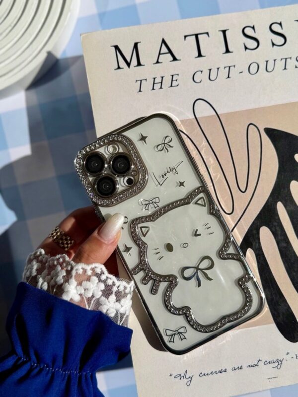 قاب Hello Kitty نگینی (کدC2122)