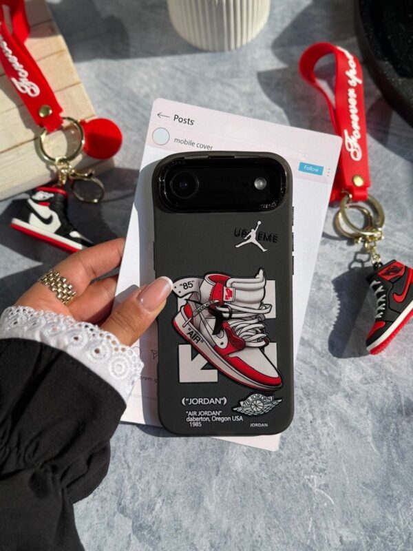 قاب Jordan 1 RED آیفون / سامسونگ / شیائومی (کدC2149)