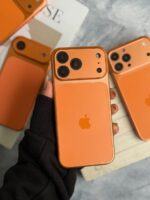 قاب Orange AG with Apple logo با مگ سیف (کدC2181)