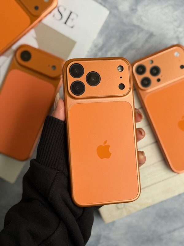 قاب Orange AG with Apple logo با مگ سیف (کدC2181)
