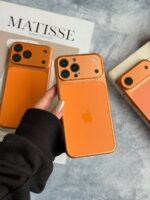 قاب Orange AG with Apple logo با مگ سیف (کدC2181)