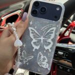قاب Ice Butterfly با آویز (کدC2230)