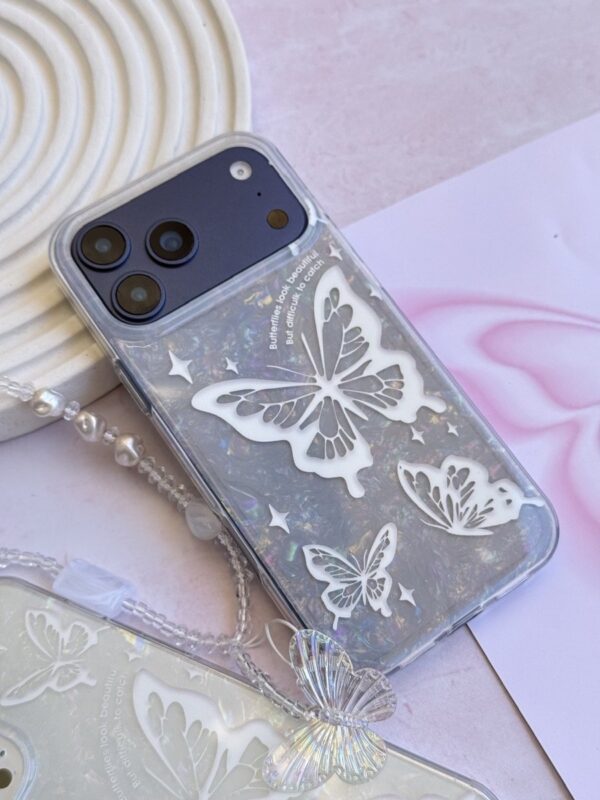 قاب Ice Butterfly با آویز (کدC2230)