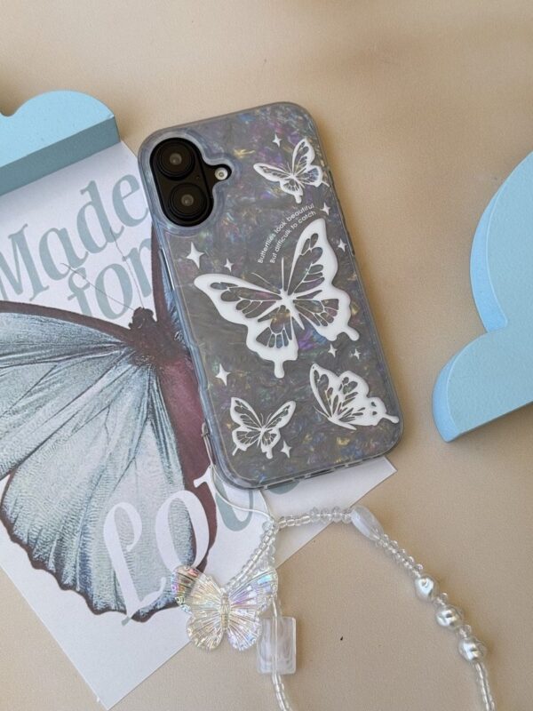 قاب Ice Butterfly با آویز (کدC2230)