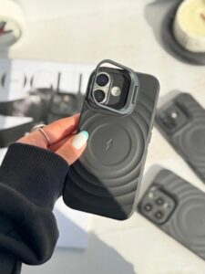 قاب گوشی آیفون 13 مگ سیف دار مشکی
