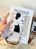 قاب Black Cat طرح گربه کارتخوان گوشی سامسونگ A15