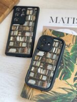 قاب گوشی سامسونگ A55 طرح کتابخانه