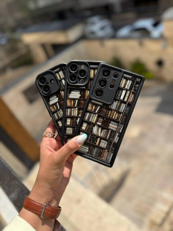 قاب گوشی سامسونگ A56 طرح کتابخانه