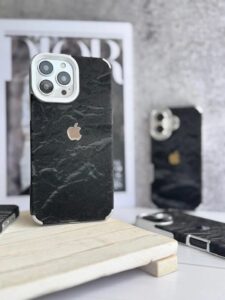 قاب گوشی آیفون 14 پرو طرح مخملی مشکی