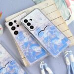 قاب طرح رویای پروانه ای جاکارتی دار با بند مچی گوشی سامسونگ S25 الترا