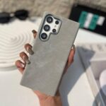 قاب مگ سیف جنس مخملی گوشی سامسونگ S24 ULTRA