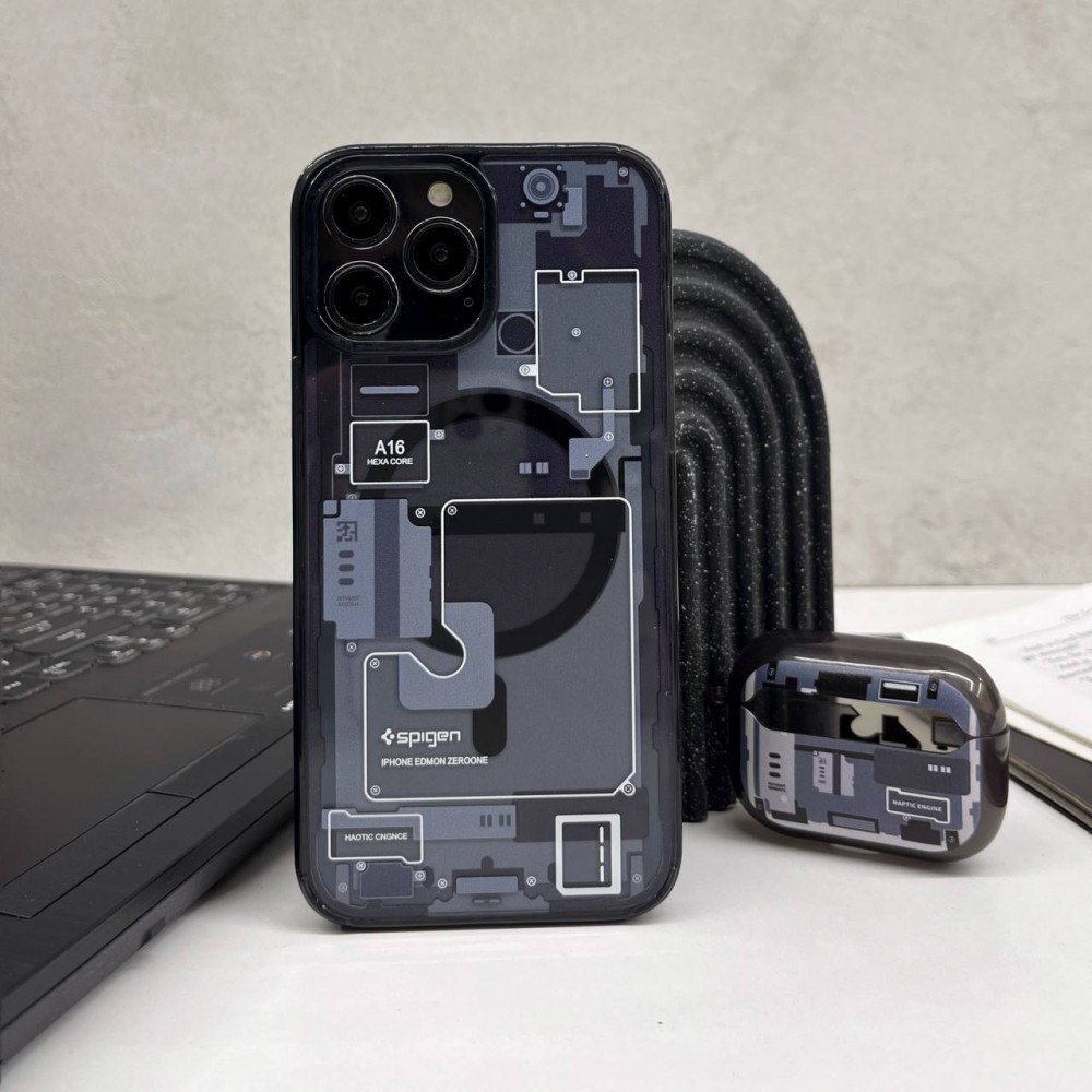 قاب اسپایژن طرح مدرن Spigen گوشی آیفون 11 پرومکس 1 قاب اسپایژن طرح مدرن Spigen گوشی آیفون 11 پرومکس