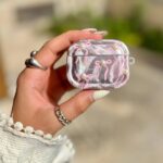 کاور ایرپاد طرح پاپیون صورتی