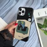 قاب طرح گربه تنبل